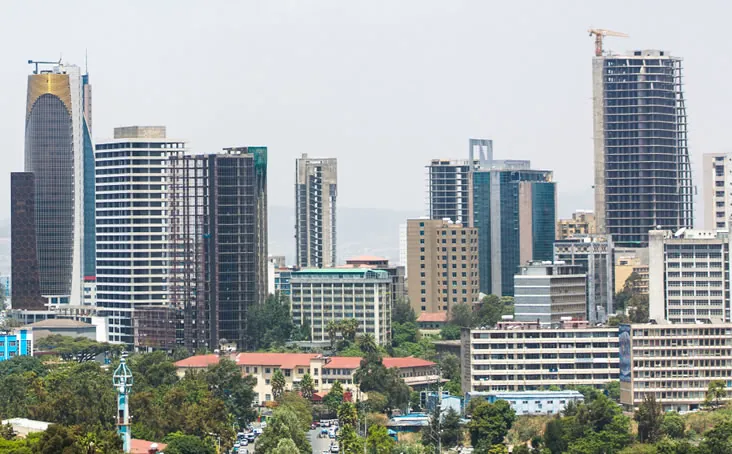Addis Ababa skyline